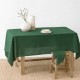Ленена покривка за маса Dark Green