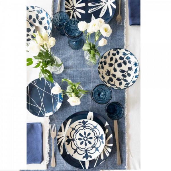 Сервиз за хранене Tognana Navy Bloom 18 части