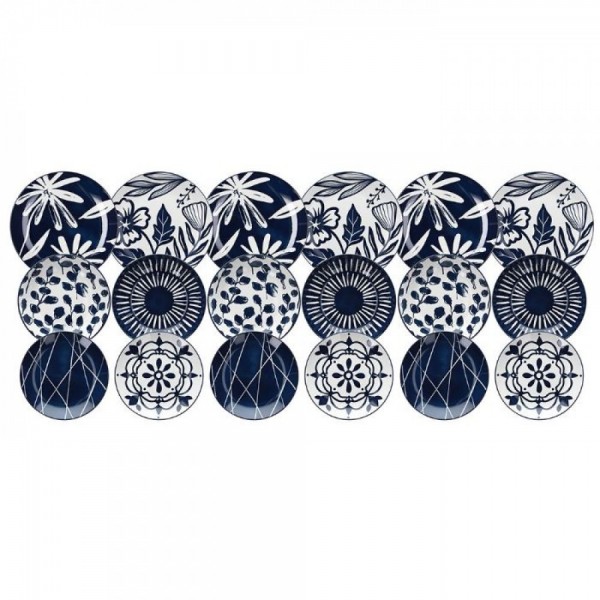 Сервиз за хранене Tognana Navy Bloom 18 части
