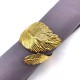  Пръстени за салфетки 6 бр. Golden Leaf G0304