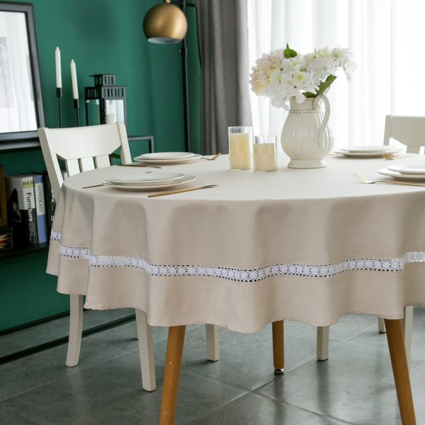 Покривка за маса с дантела 1005