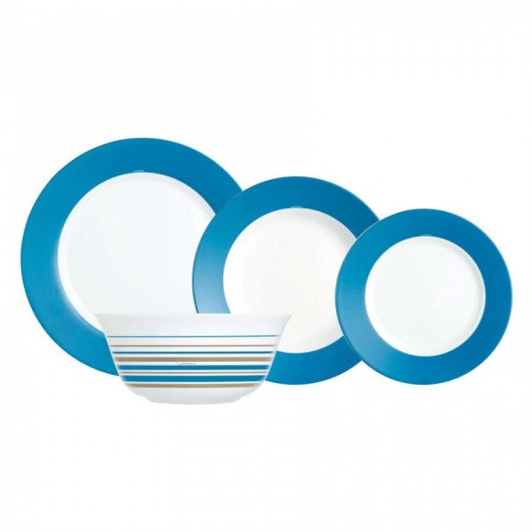 Сервиз за хранене LUMINARC Loft blue 19 части