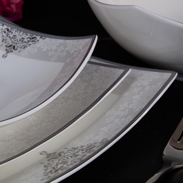 Луксозен сервиз за хранене 19 части 2849