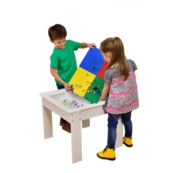 LEGO Детска маса със столчета за редене на конструктор TF6705