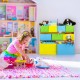 Органайзер за играчки, детска етажерка, шкаф, секция с 9 Кутии за съхранение - РУСАЛКА     