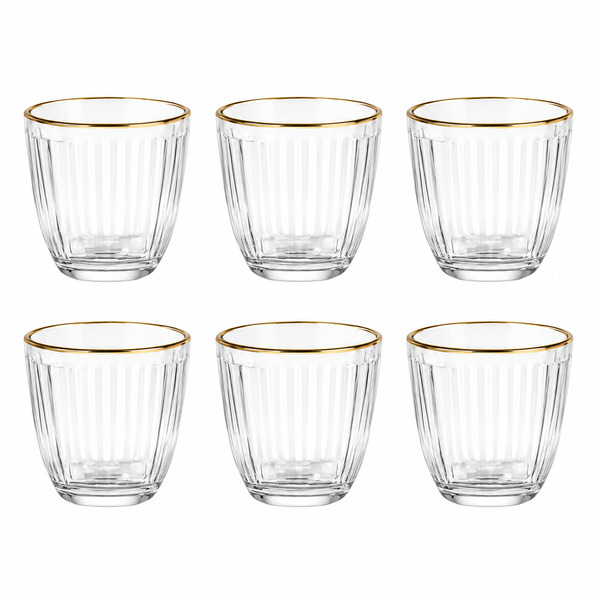 Чаши за уиски Splendid Gold Rim 290 мл