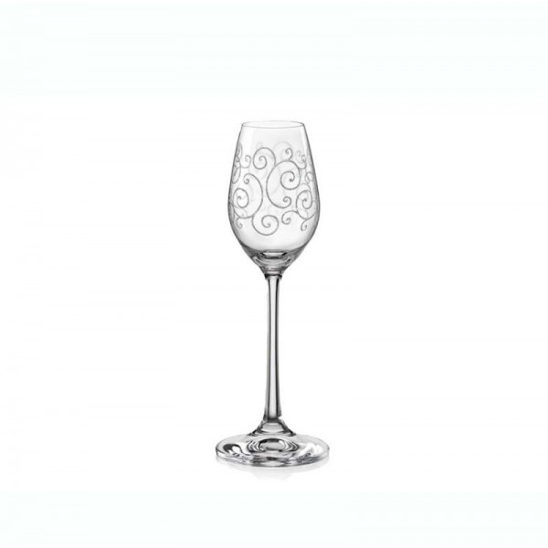 Чаши за ракия Бохемия Viola Decor 60 мл