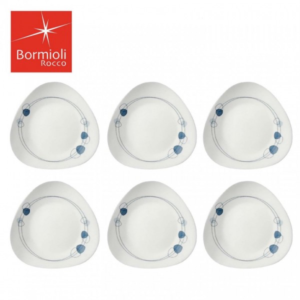 Сервиз за хранене Bormiolli Triade Azzuro